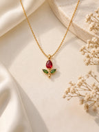 Rose Pendant Necklace