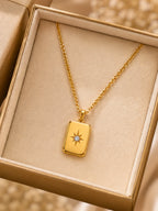 Celestial Bar Pendant Necklace