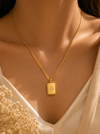 Celestial Bar Pendant Necklace