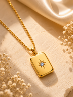 Celestial Bar Pendant Necklace