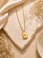 Celestial Bar Pendant Necklace