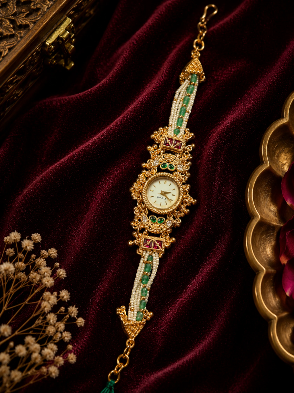 Noor Mahal Maharani Bracelet Watch