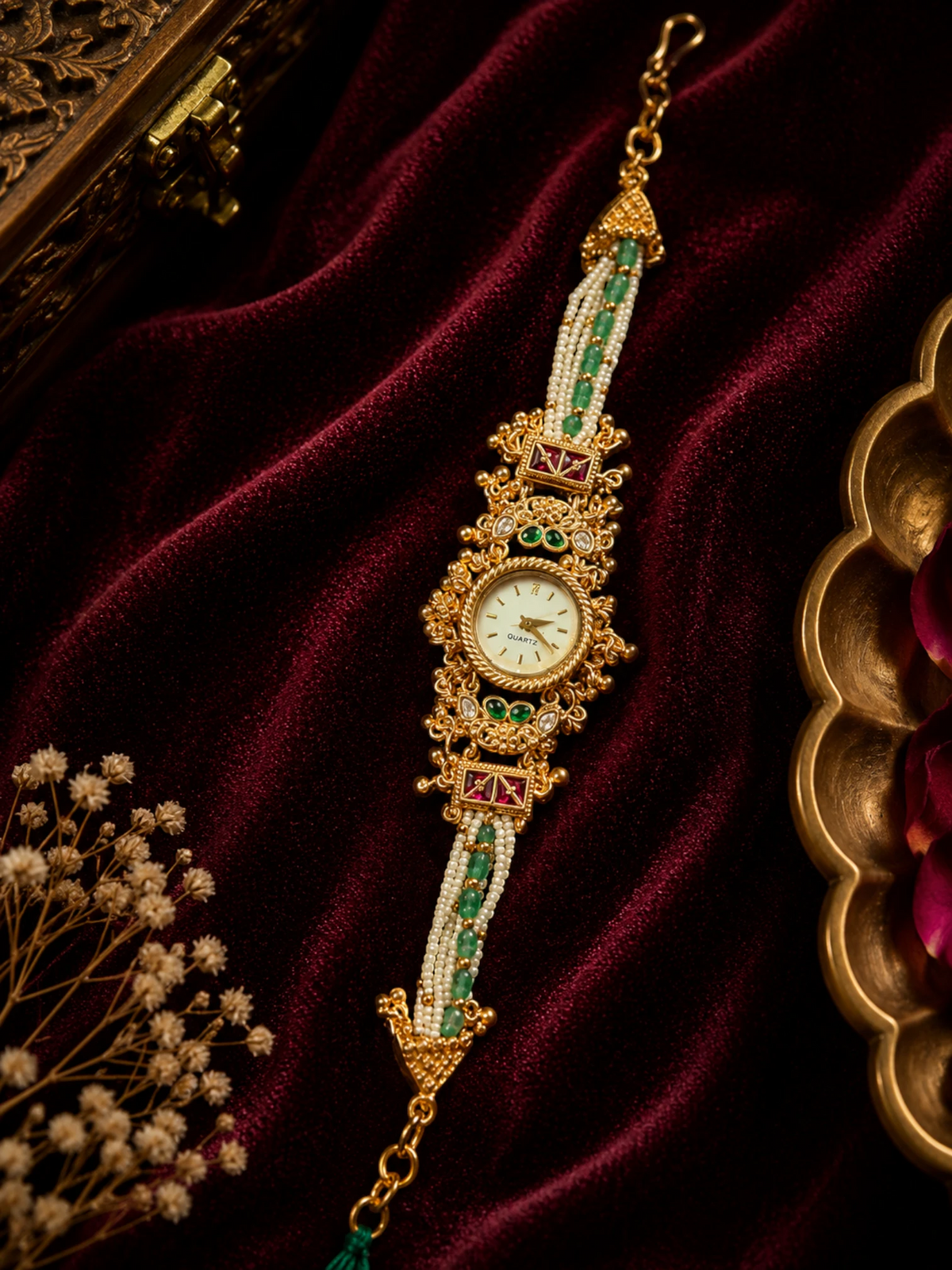 Noor Mahal Maharani Bracelet Watch