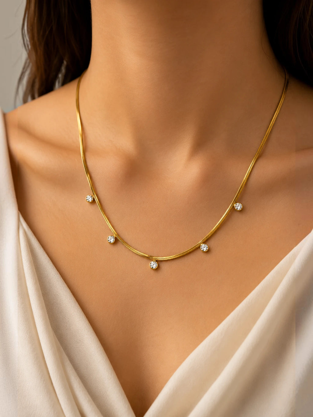 Starlight Dainty Necklace