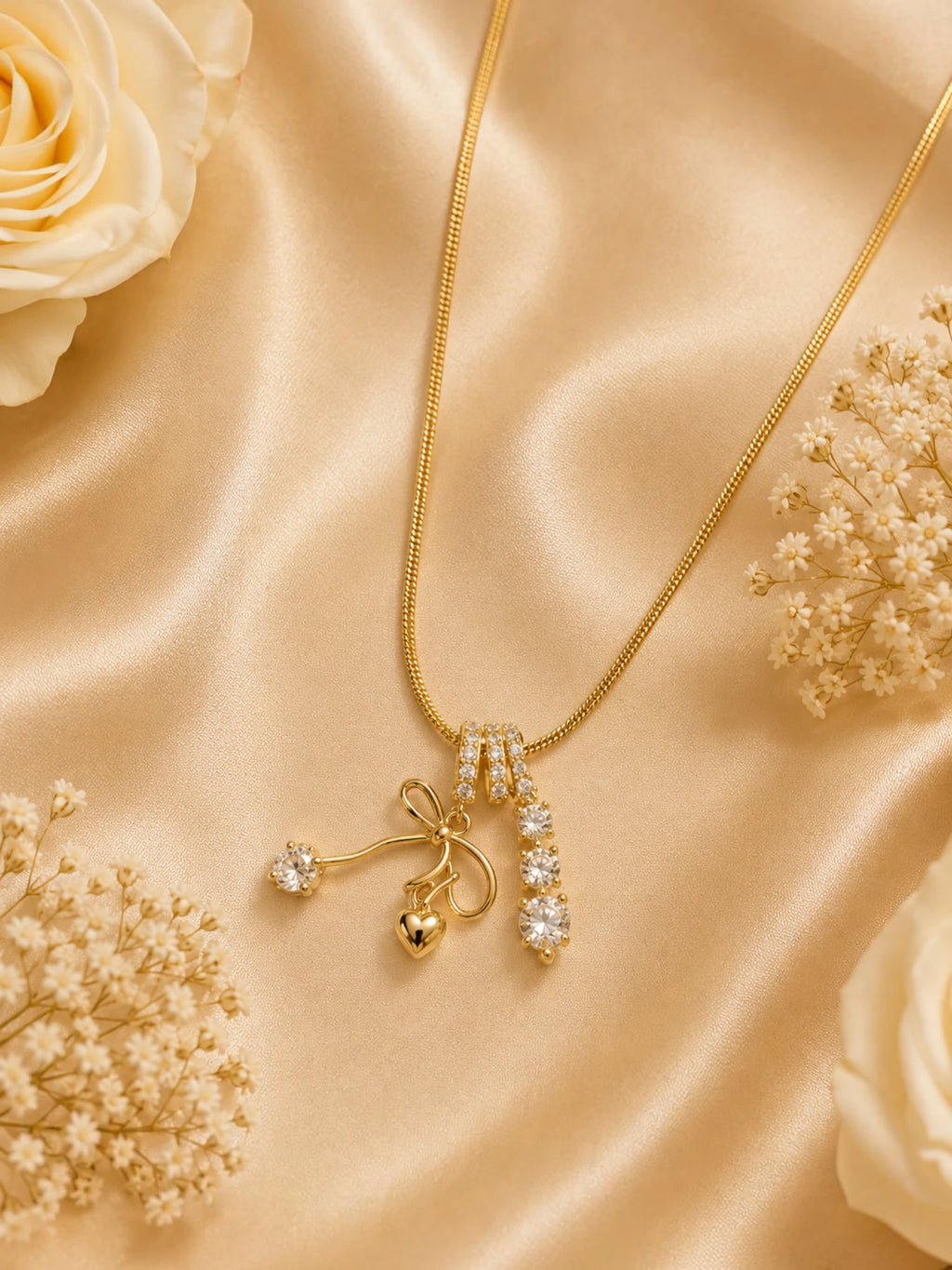 Celestia Charm Pendant Necklace