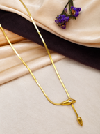 Luna Evil Eye Drop Pendant Necklace