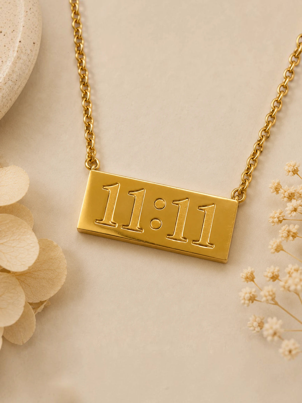 1111 Angel Number Anti-Tarnish Necklace