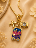Travel Charm Pendant Necklace