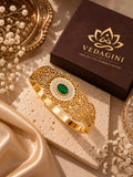 Royal Emerald Filigree Bracelet – 2.6 & 2.8