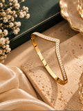 Crystal Edge Gold Bracelet – 2.6 & 2.8