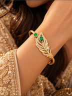 Royal Emerald Peacock Bracelet – 2.6 & 2.8