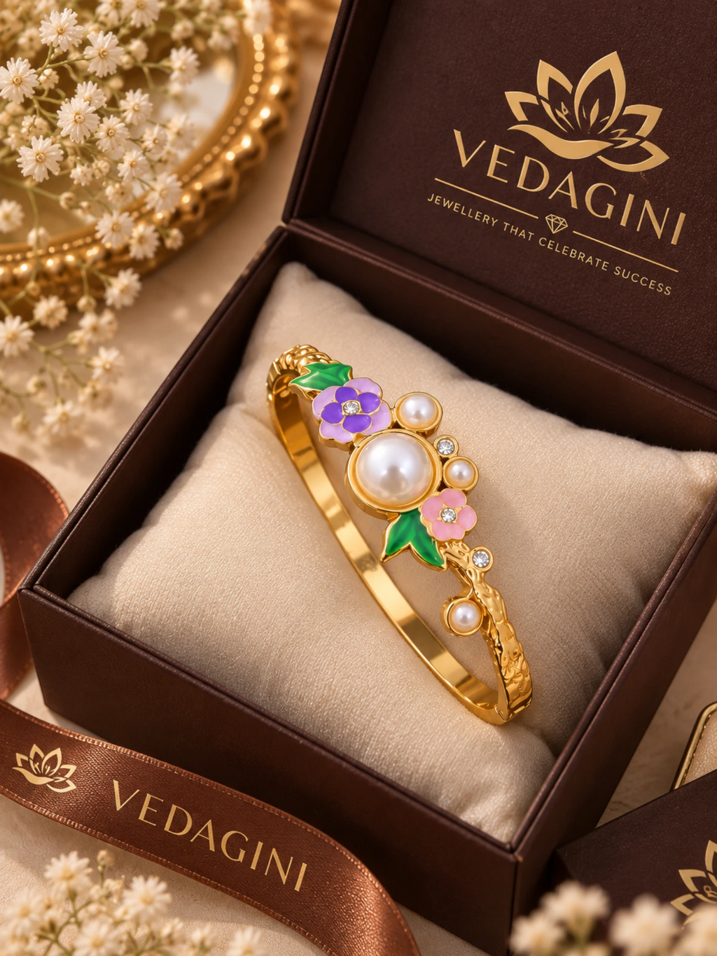 Garden Pearl Bloom Bracelet – 2.6 & 2.8
