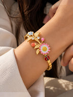 Blooming Garden Ladybug Bracelet – 2.6 & 2.8