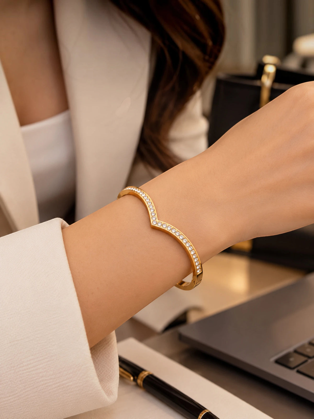 Celeste Pavé Bracelet