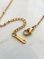 3 Layer Chain Pendant Necklace – Golden Heart