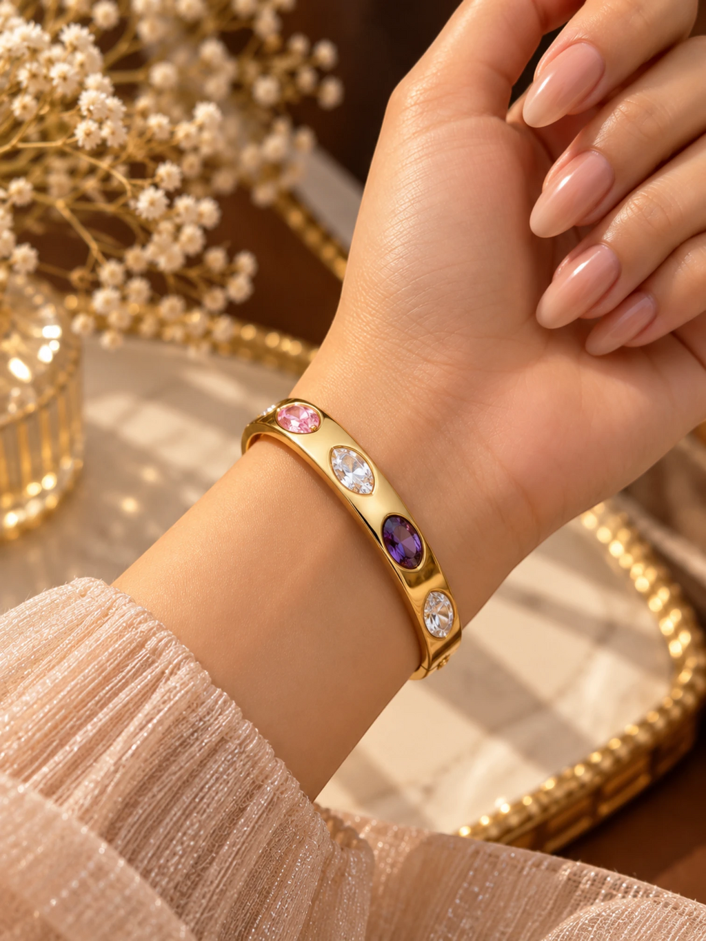 Aurelia Gemstone Bracelet
