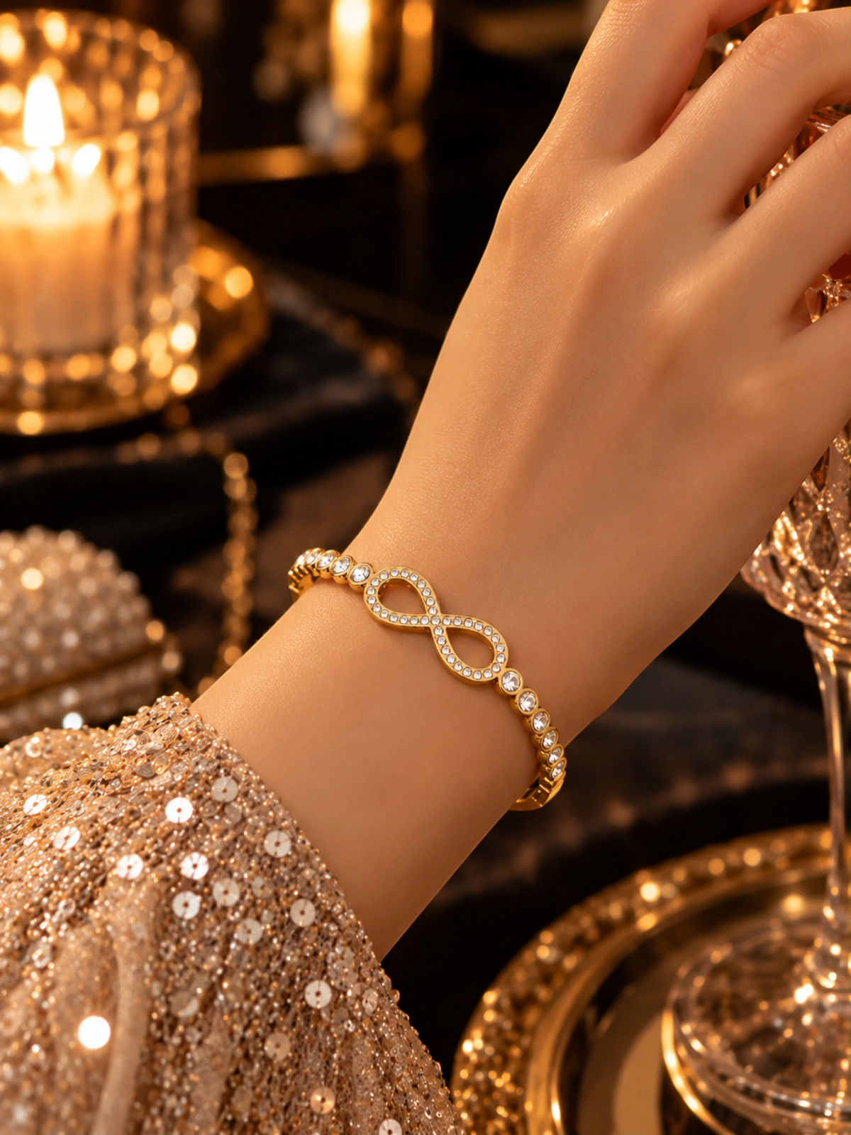 Aurelia Infinity Bracelet