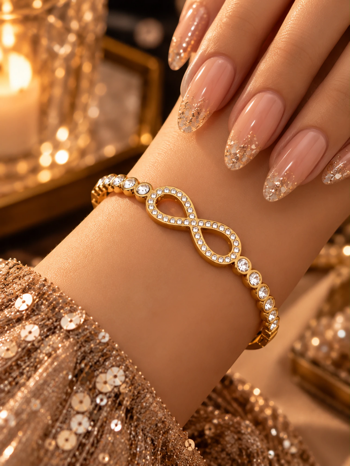 Aurelia Infinity Bracelet