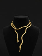Golden Serpent Necklace